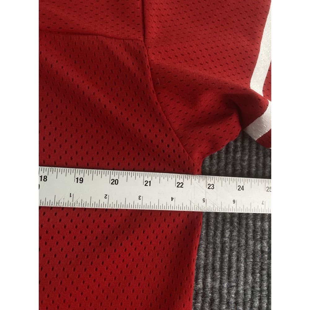 Vintage Jerry Rice Jersey Men Large Red San Francisco 49ers Rawlings NFL USA - Picture 7 of 10